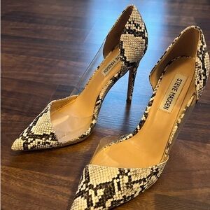 Steve Madden Snake Skin Heels